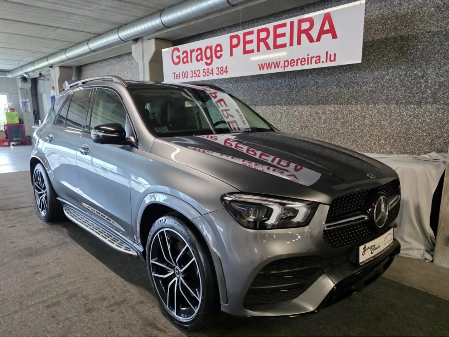 Mercedes-Benz GLE 350 D AMG LINE 7 SITZE BURMESTER PANO CUIR NAVI Gris - 1