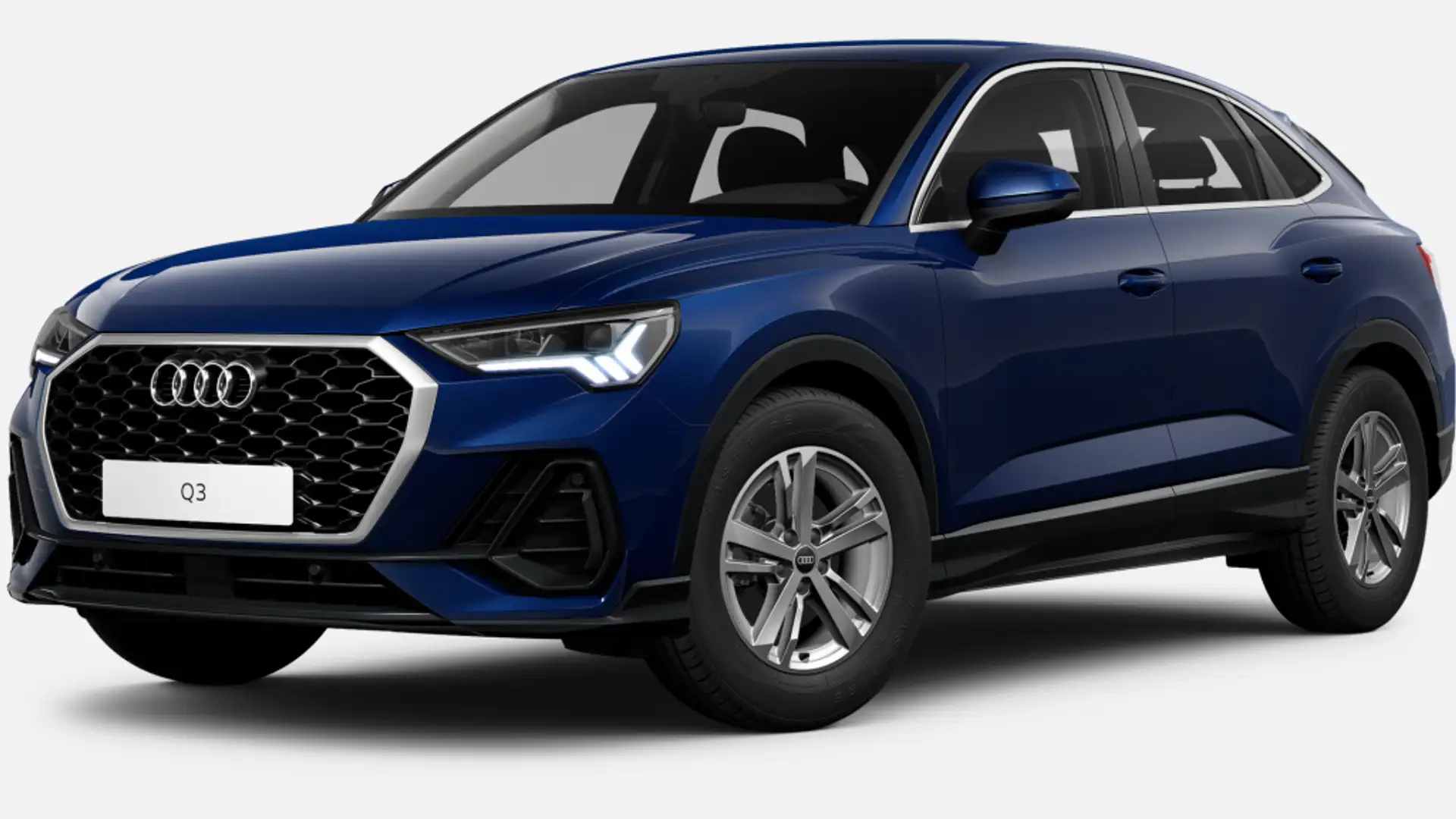 Audi Q3 Sportback 35 TDI Advanced S tronic Bleu - 1