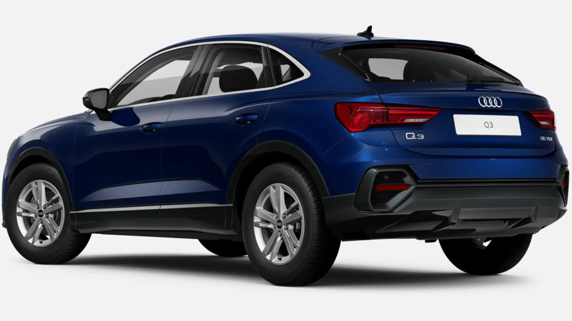 Audi Q3 Sportback 35 TDI Advanced S tronic Bleu - 2