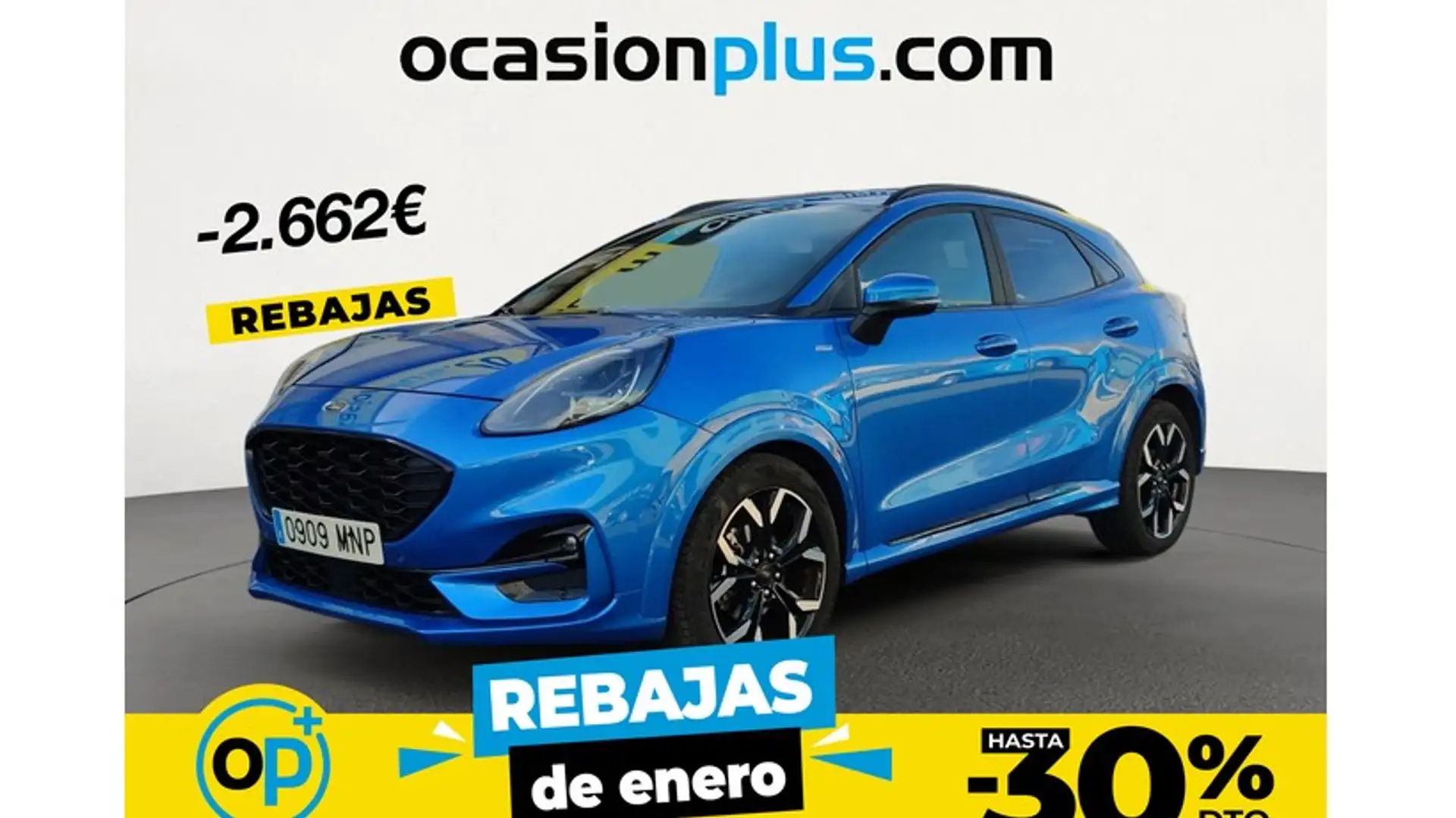 Ford Puma 1.0 EcoBoost MHEV ST-Line X 125 Bleu - 1