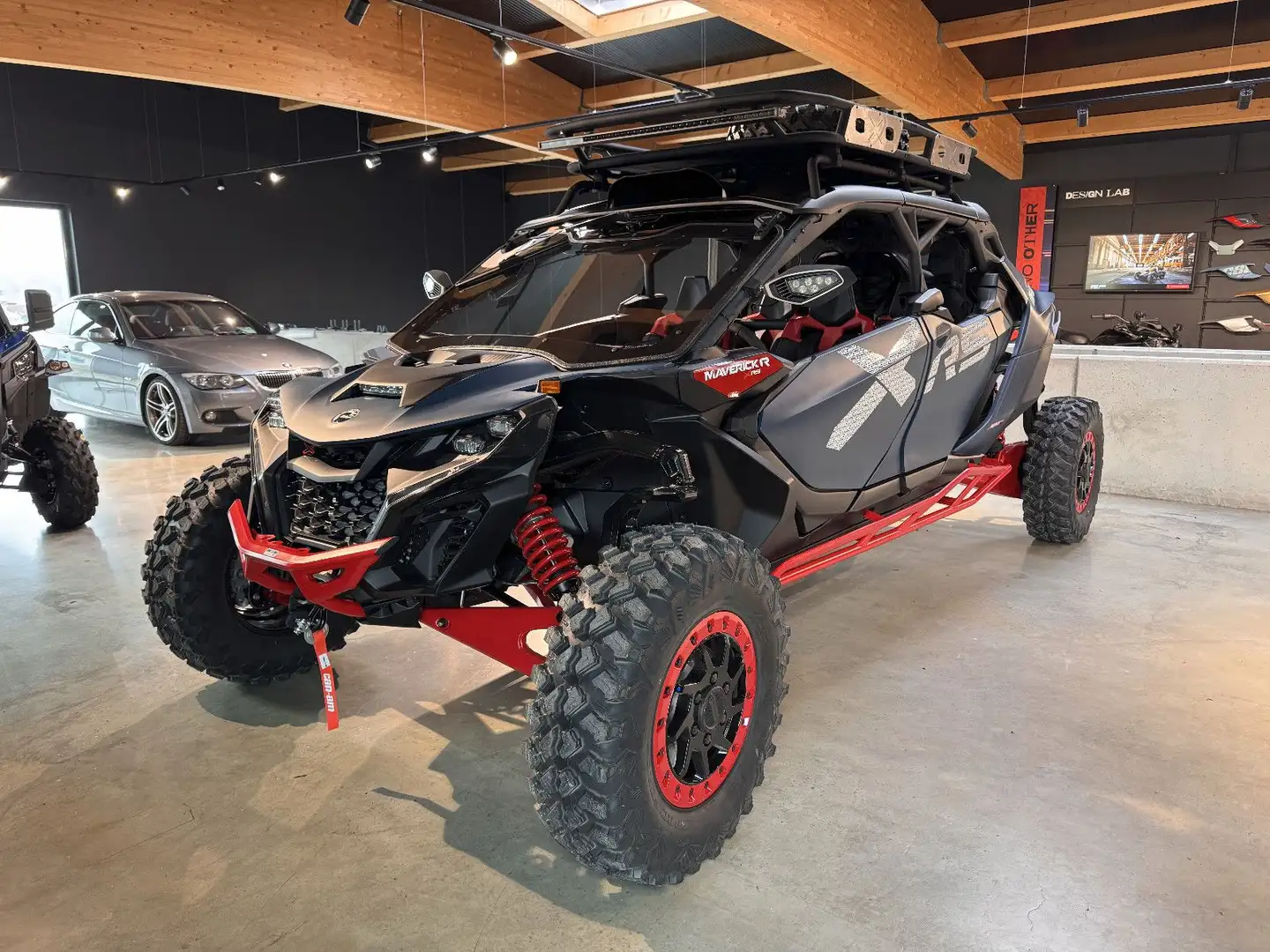 Can-Am Maverick R MAX XRS 2025 SmartShox 7 Gang DCT T1B Kék - 1