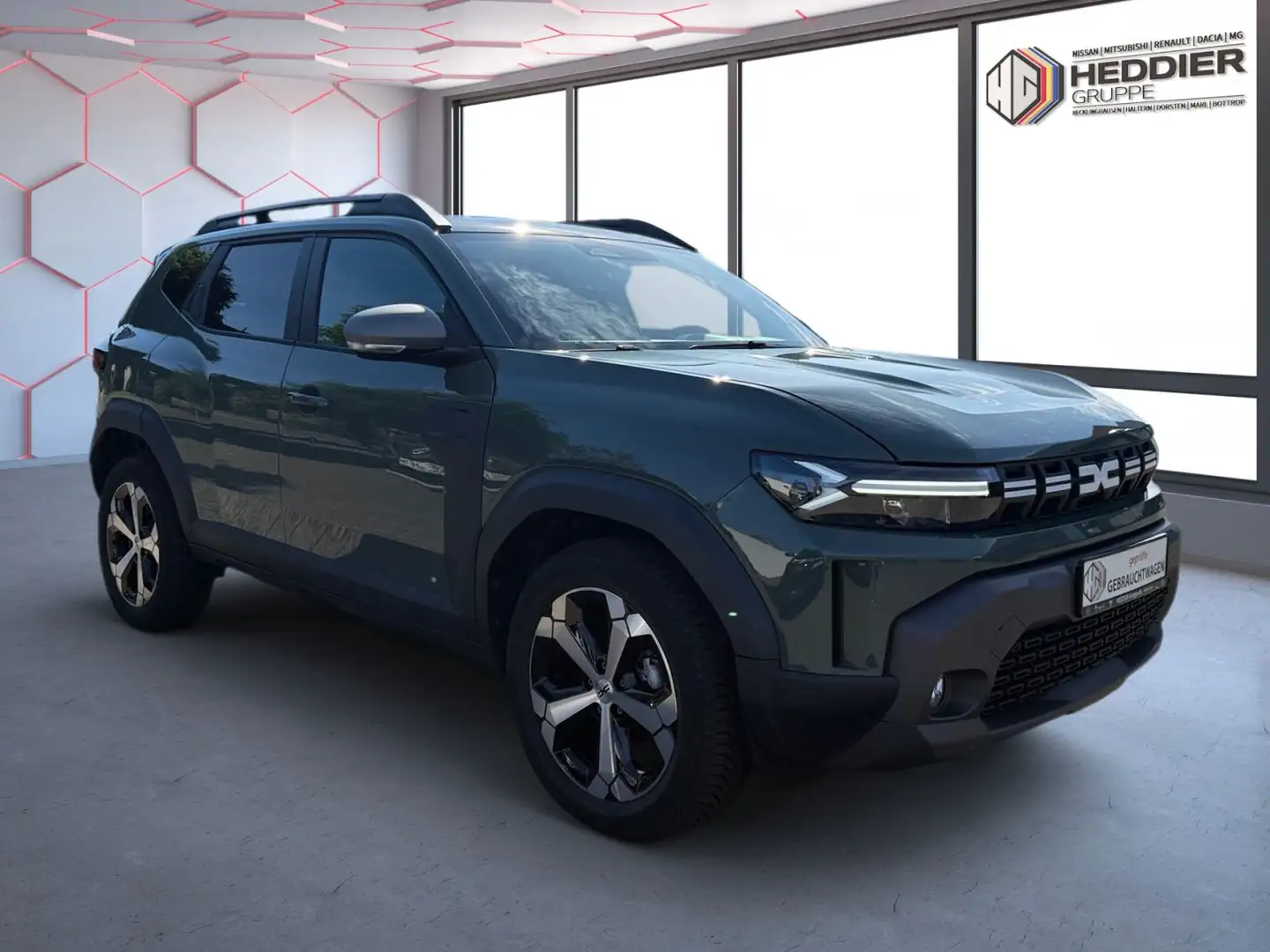 Dacia Duster III TCe 130 Journey *WINTERPAKET*ALLWETTE Grün - 2