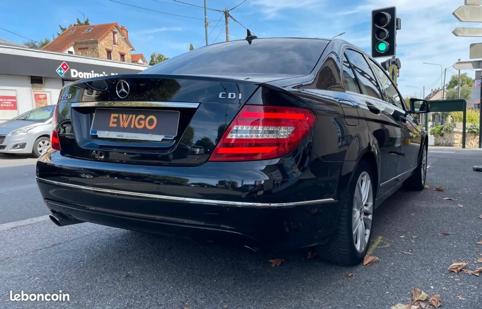 Mercedes-Benz C 220 2.2 220 cdi 170ch avantgarde 7g-tronic bva toit ouvrant sieges cuir electriques Noir - 2