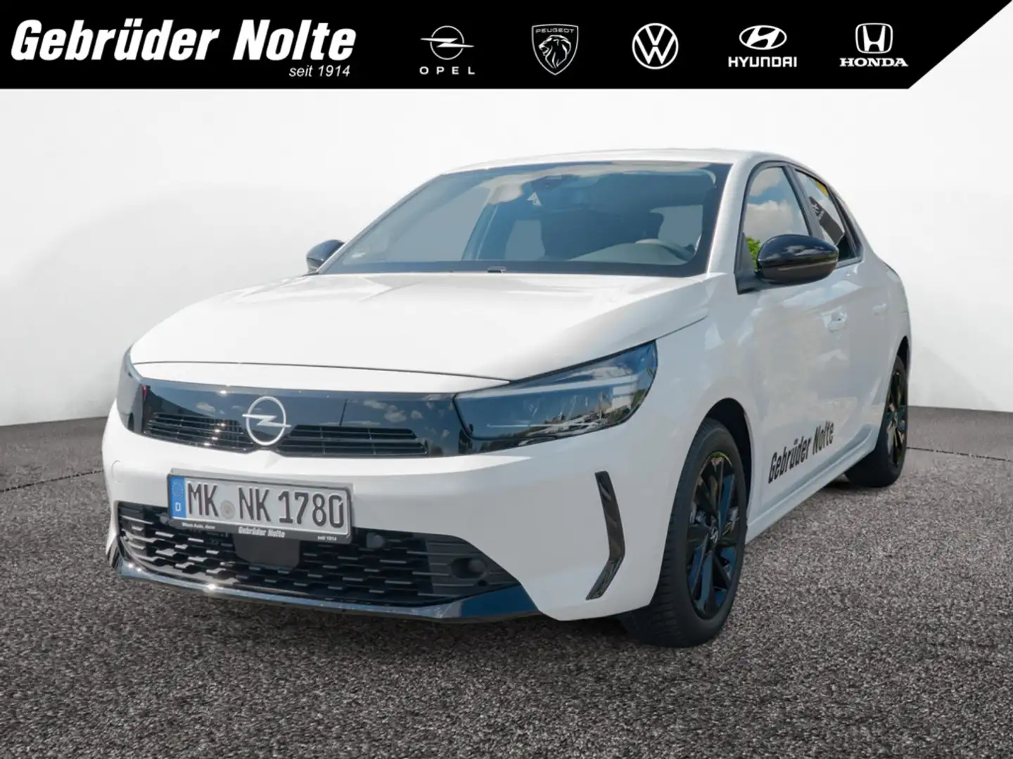 Opel Corsa 1.2 Edition KLIMA PDC SHZ FACELIFT LED Blanc - 1