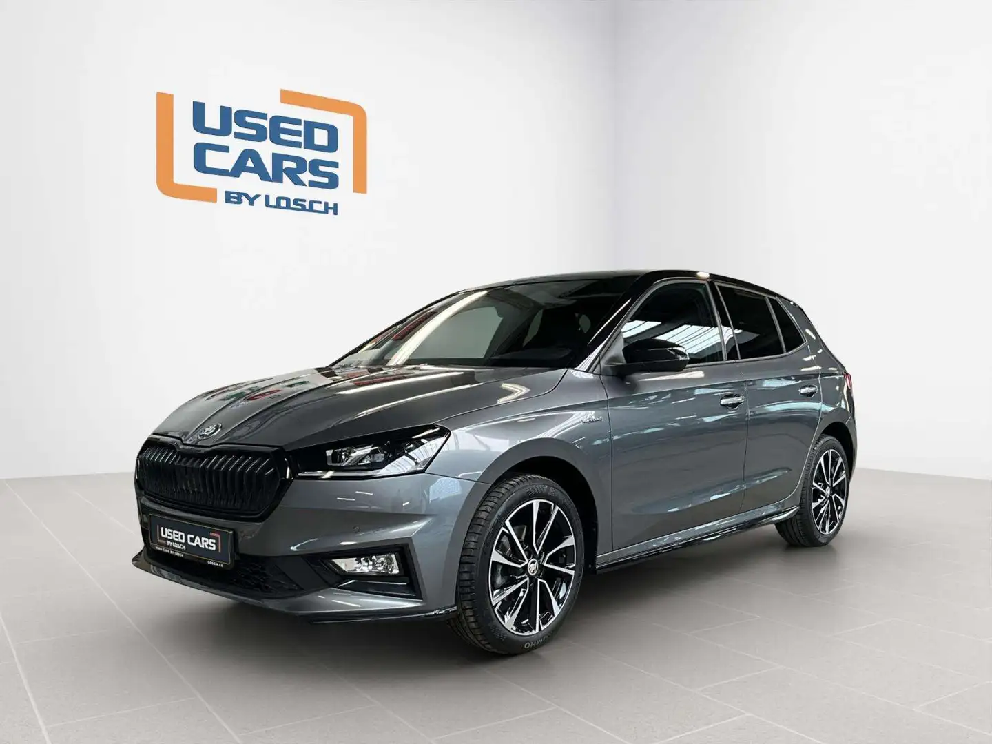 Skoda Fabia Monte-Carlo+DSG+LED+NAVI Gris - 1
