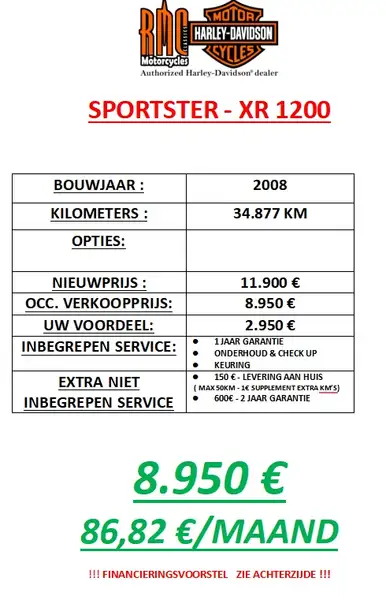 Harley-Davidson Sportster XR 1200 - foto 5