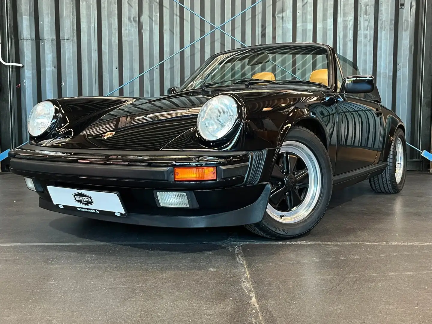 Porsche 911 Carrera Cabrio 3.2 (H-Kennz. | Verdeck neu) Fekete - 1