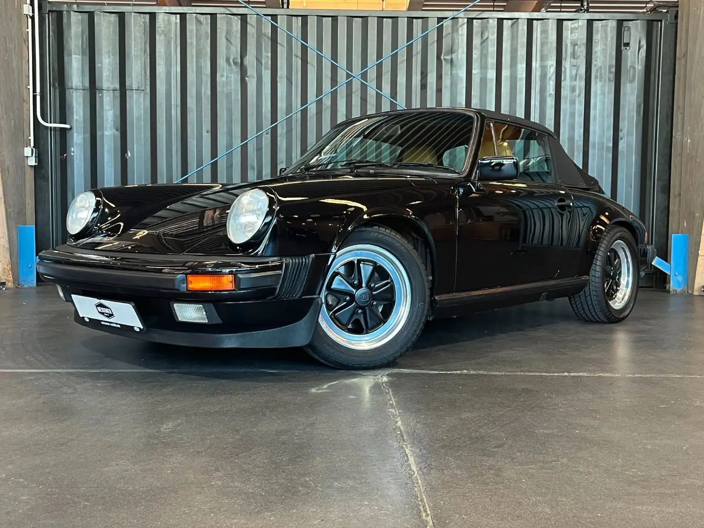 Porsche 911 Carrera Cabrio 3.2 (H-Kennz. | Verdeck neu) Fekete - 2