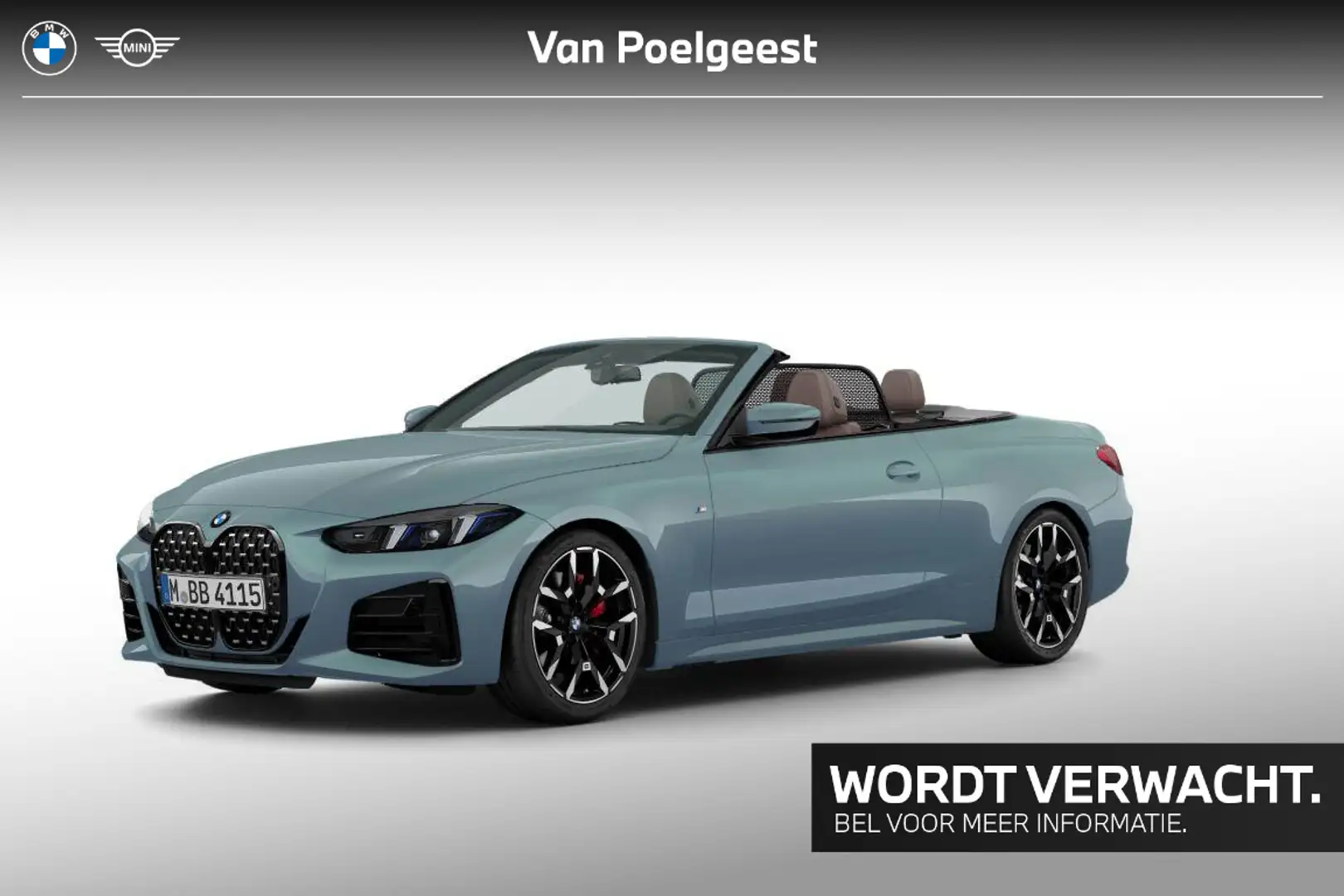 BMW 430 4 Serie Cabrio 430i xDrive Groen - 1