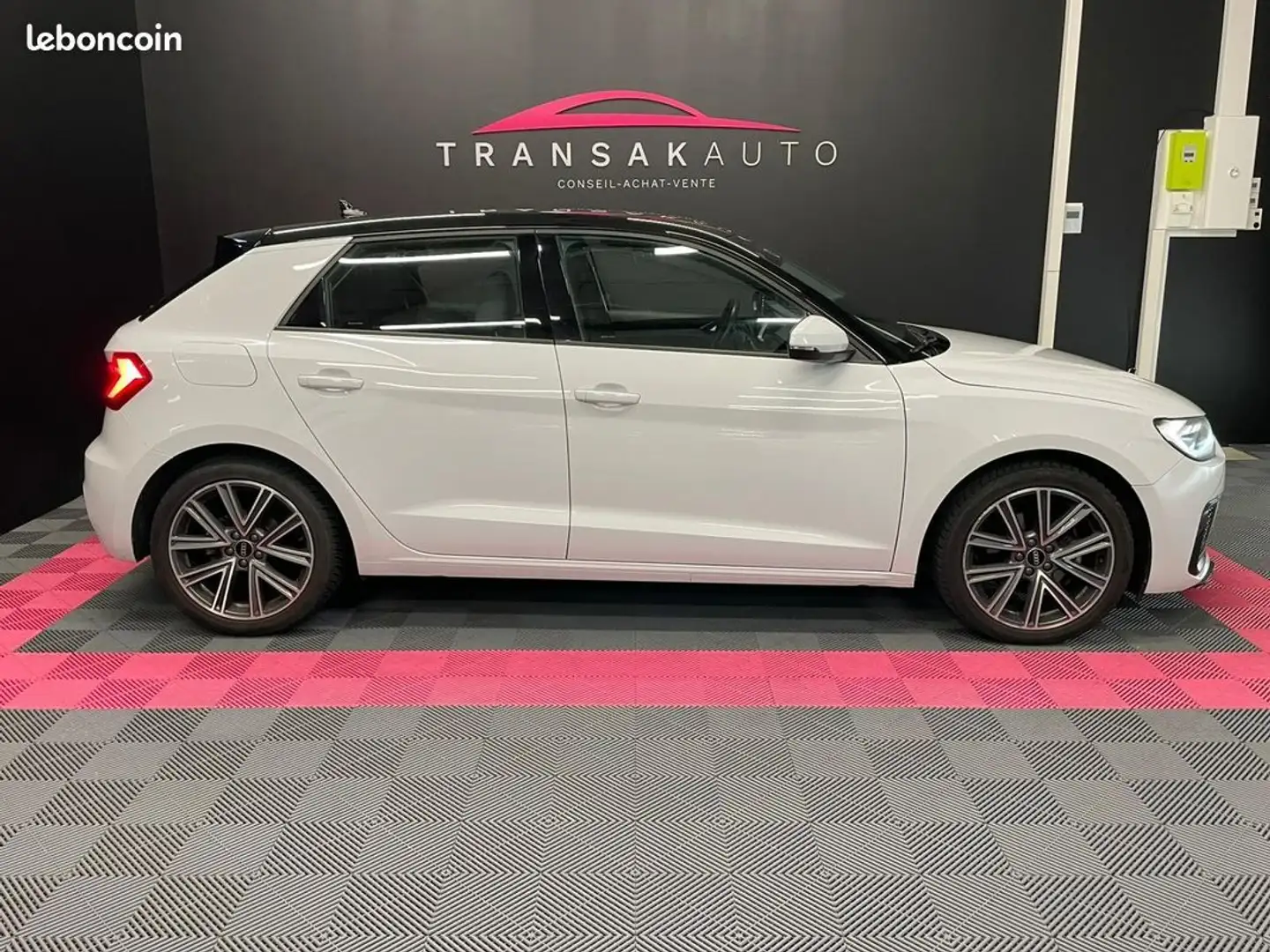 Audi A1 30 TFSI 110 ch S tronic 7 Advanced 2 SECONDE MAIN ORIGINE FRANCE Blanc - 2