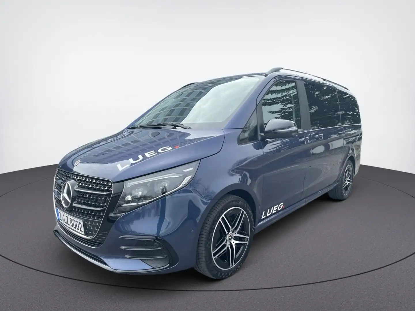 Mercedes-Benz V 250 d 4MATIC STYLE Lang Augmented Burmester LM Bleu - 2