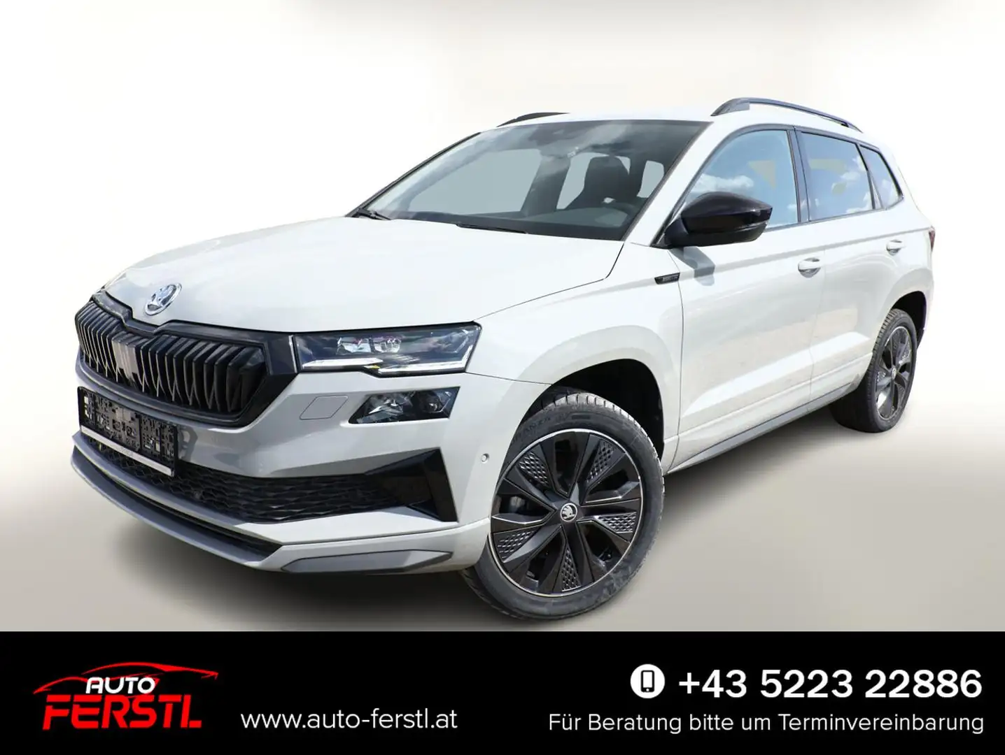 Skoda Karoq Sportline DSG Sportl Matrix Nav 360 Canton ACC ... Grau - 1