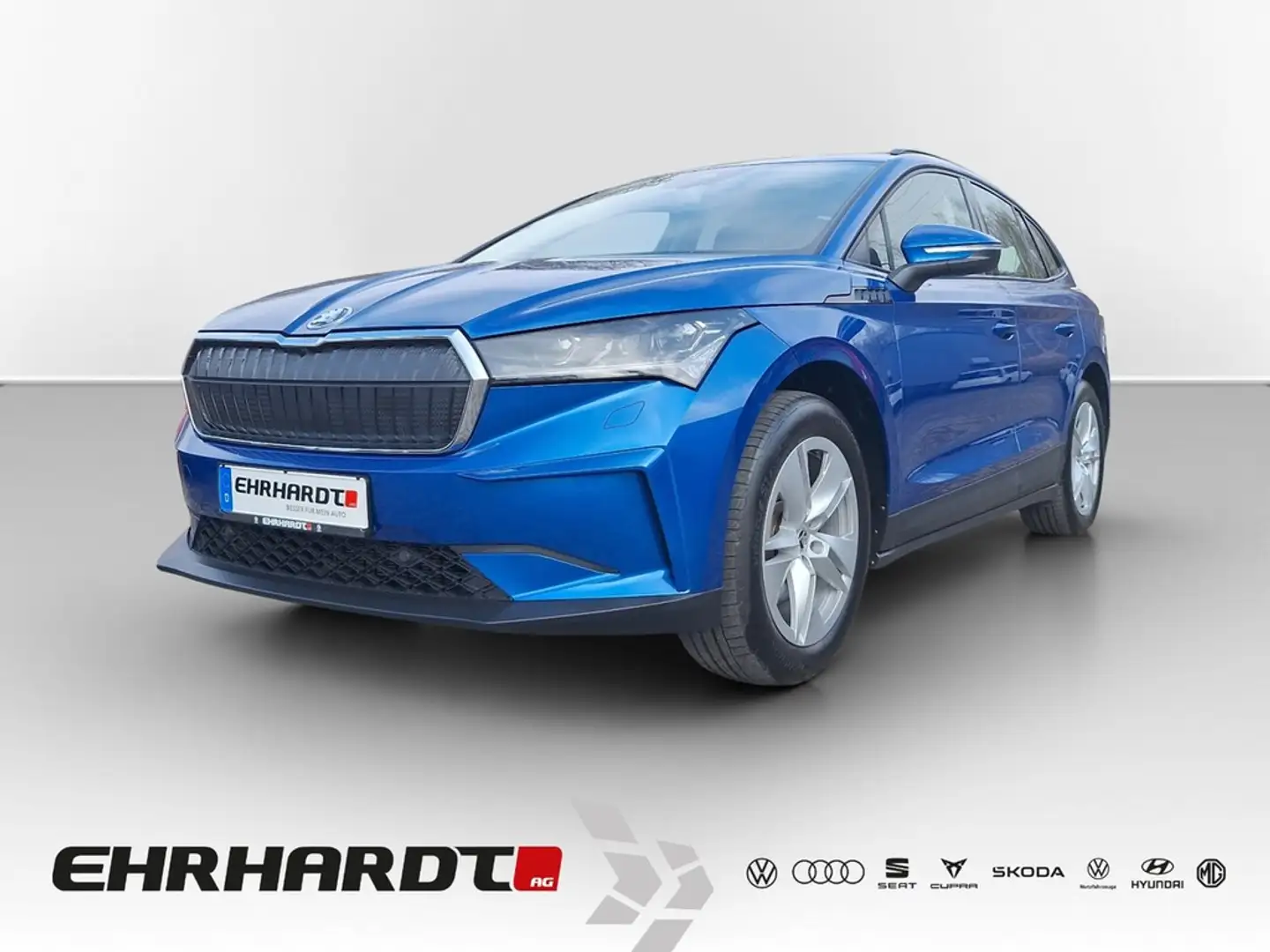 Skoda Enyaq iV 60 MATRIX*NAV*SHZ*PDC*TEMPO*VIRTUAL*19" Blau - 1