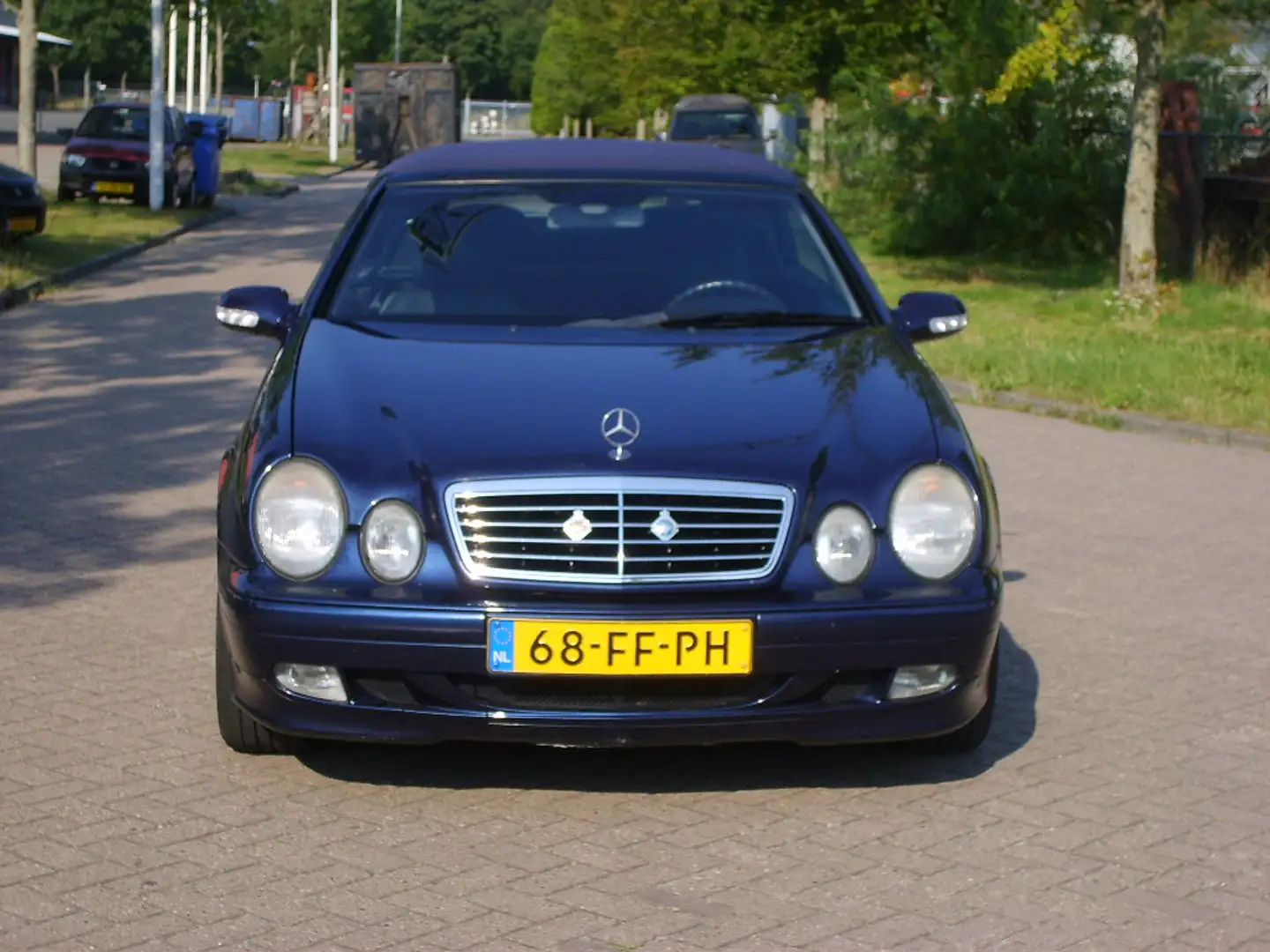 Mercedes-Benz CLK 200 Cabrio Elegance Automaat Bijtellingvriendelijk Blauw - 2