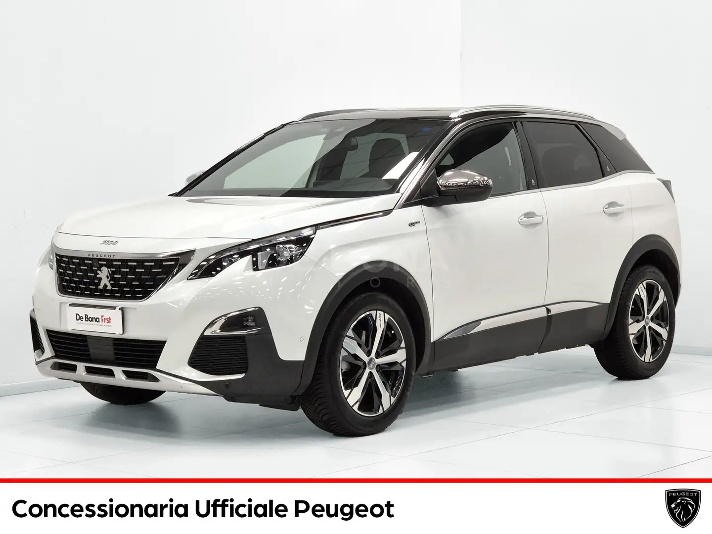 Peugeot 3008 2.0 bluehdi gt s&s 180cv eat8 Bianco - 1
