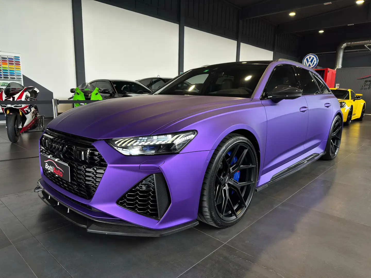 Audi RS6 Performance Dynamic Race CARBON -AKRAPOVIC-VOSSEN Nero - 1