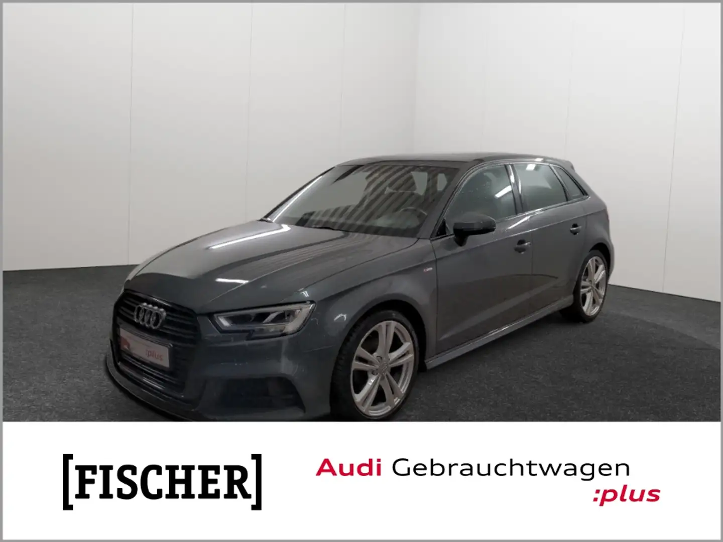 Audi A3 Sportback 35TFSI S line LED BT SHZ PDC vorn & hint Gris - 1