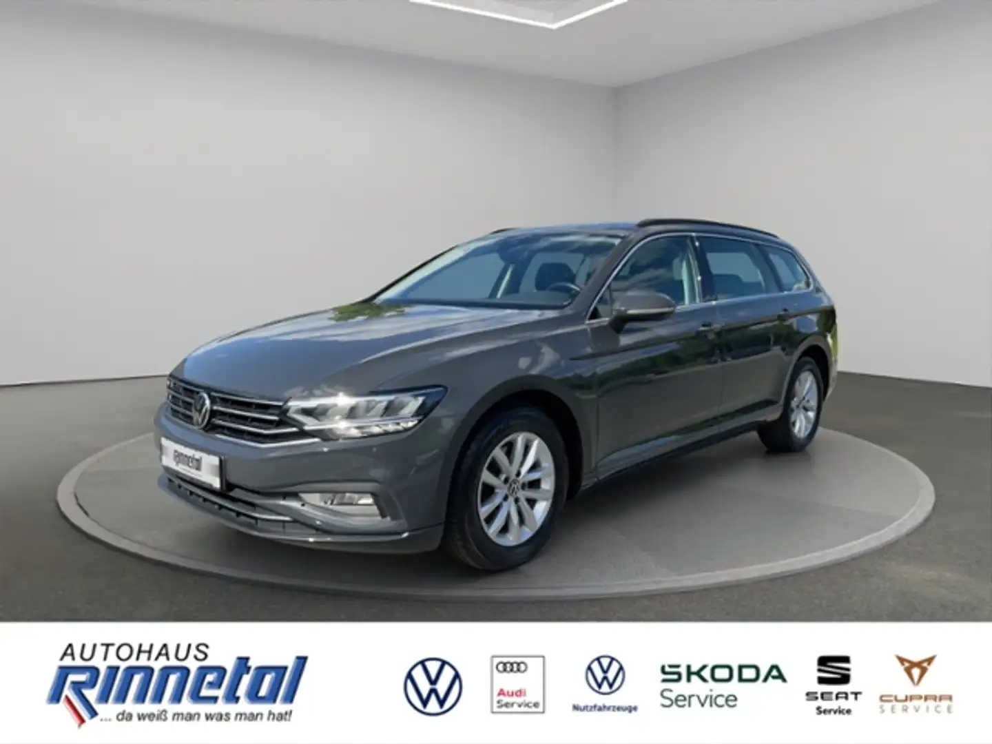 Volkswagen Passat Variant 2.0 TDI Business AHK+KAMERA+ACC+LED LICHT+NAVI+DA Grau - 1