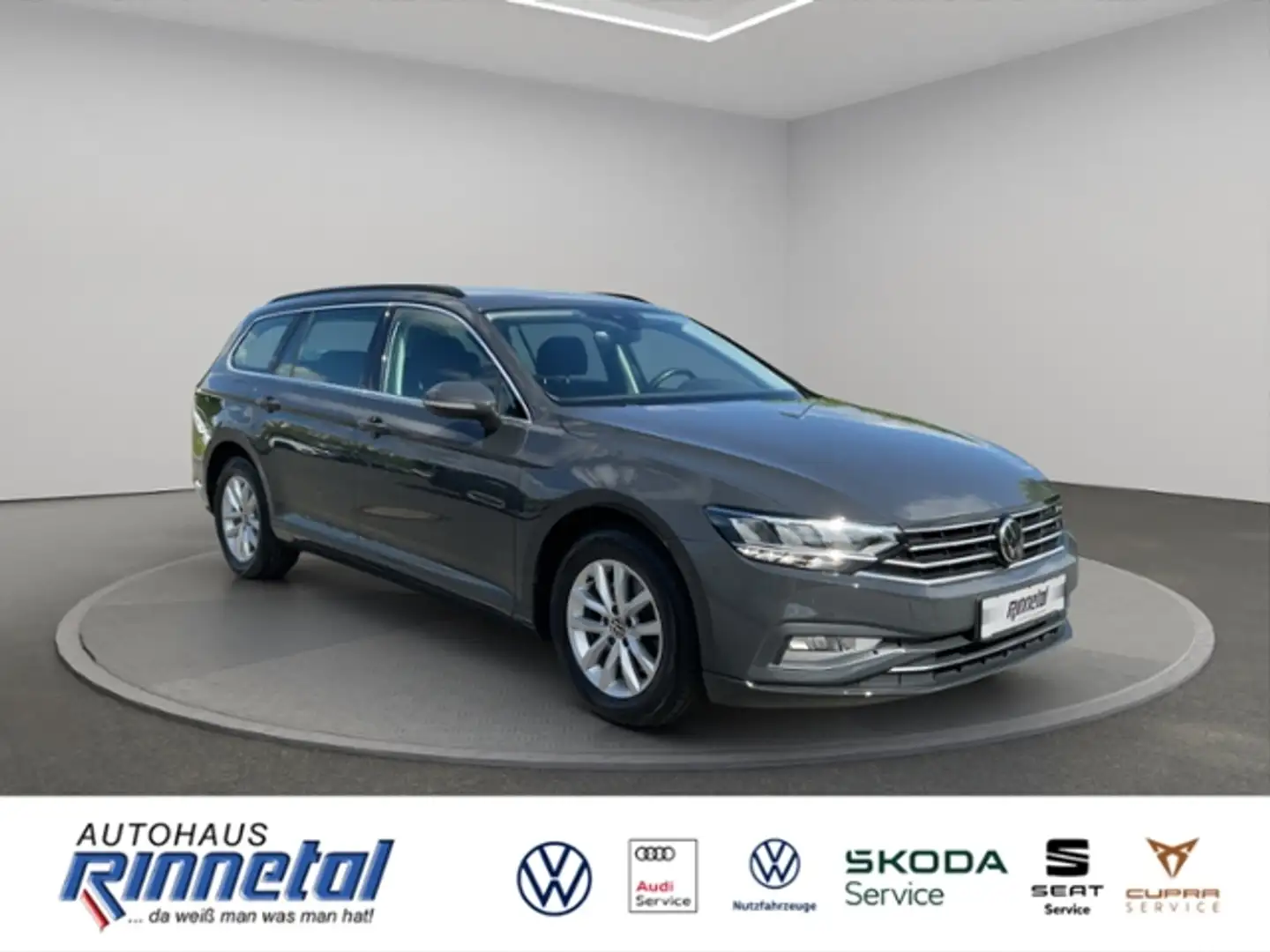 Volkswagen Passat Variant 2.0 TDI Business AHK+KAMERA+ACC+LED LICHT+NAVI+DA Grau - 2