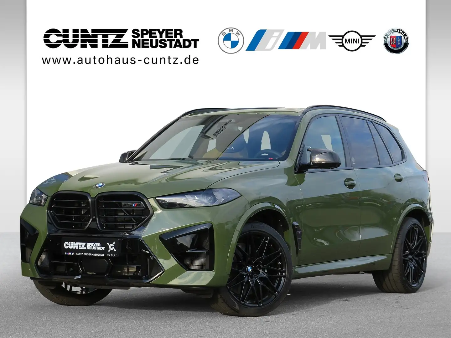 BMW X5 M Competition Meindl Edition zelena - 1