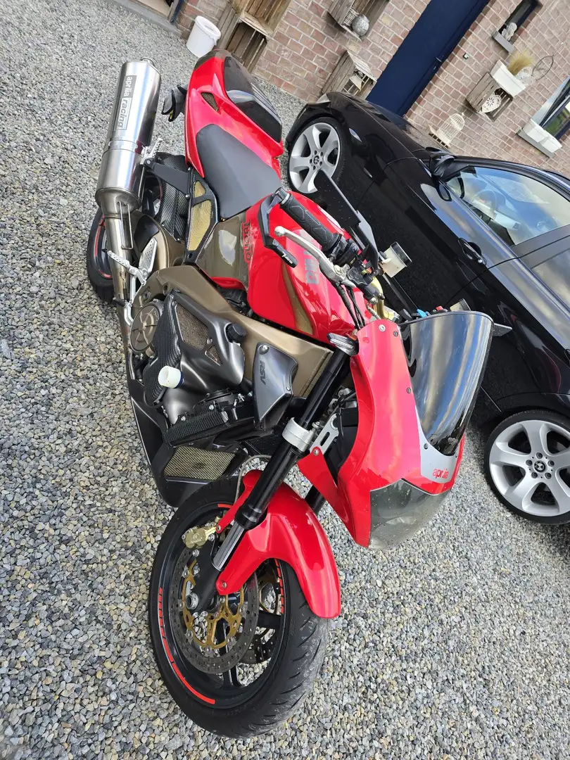 Aprilia Tuono Carte verte et demande d'immatriculation Rouge - 2