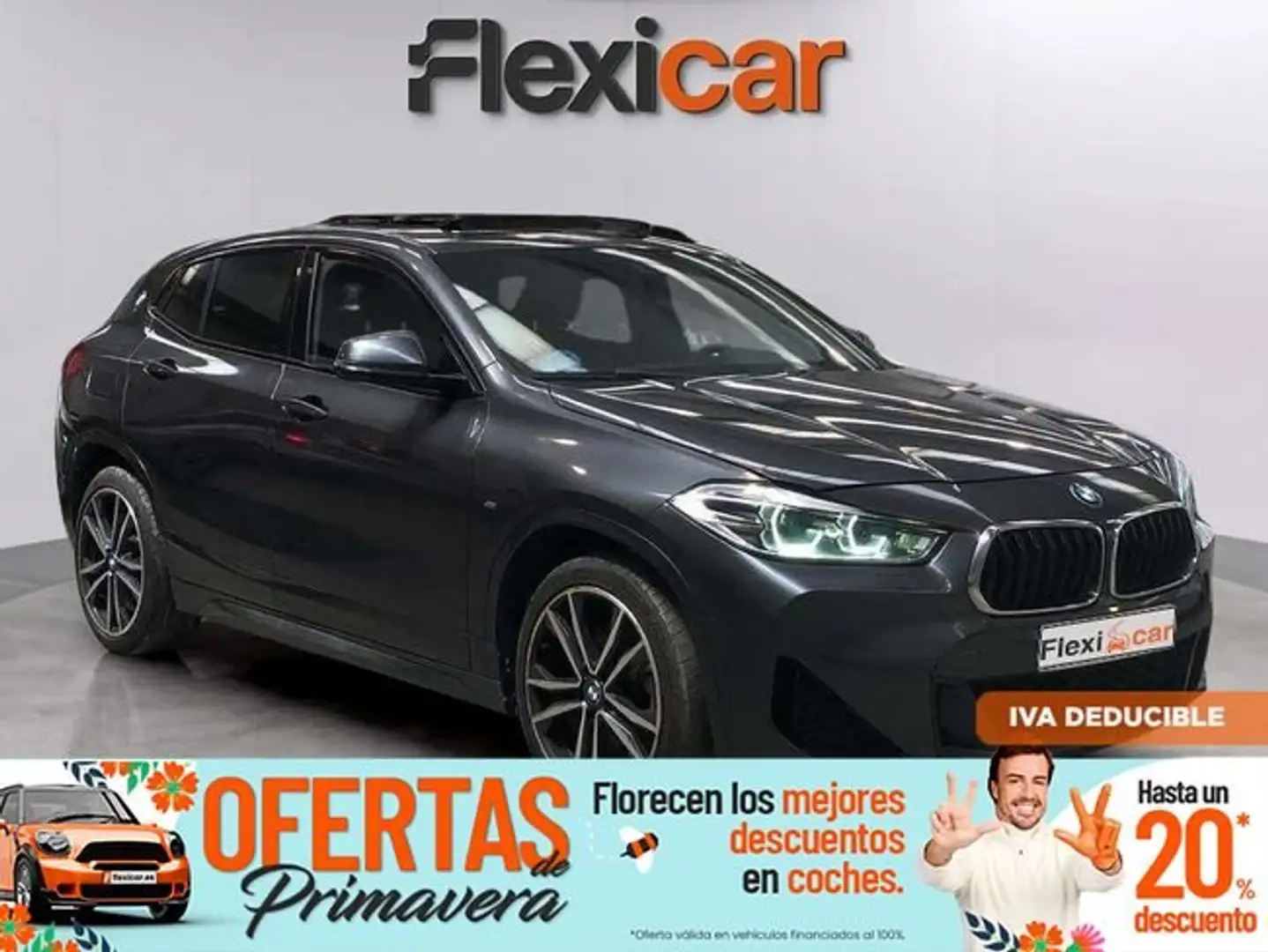 BMW X2 xDrive 20dA Gris - 1