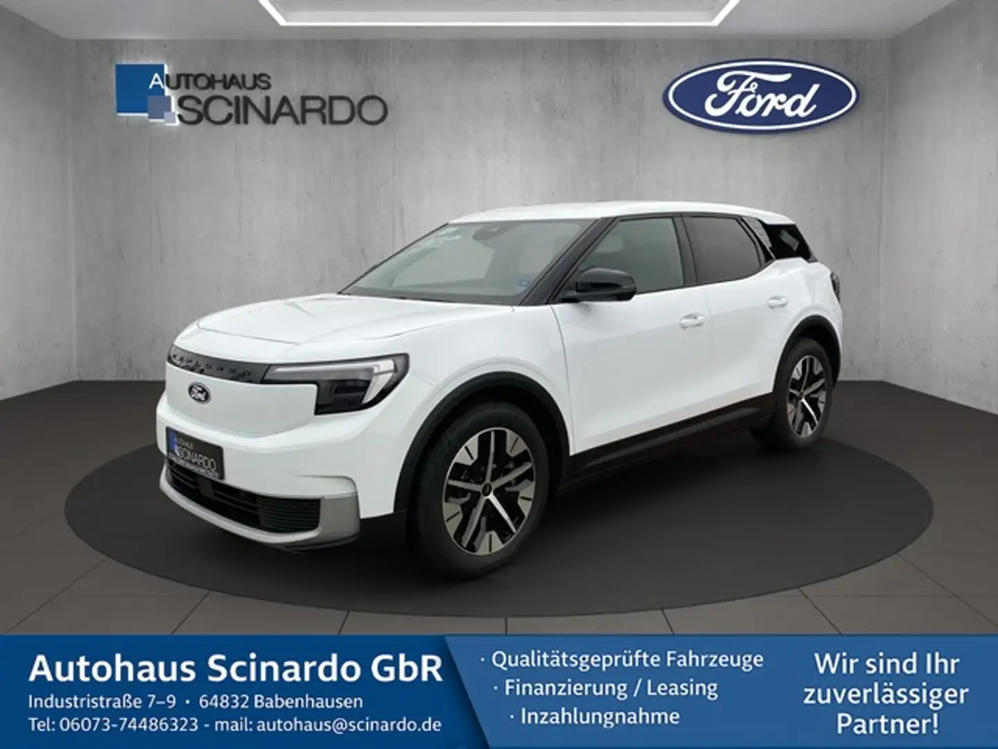 Ford Explorer RWD Ext.Range77KWh*Waermepumpe*HUP*360° Blanc - 1