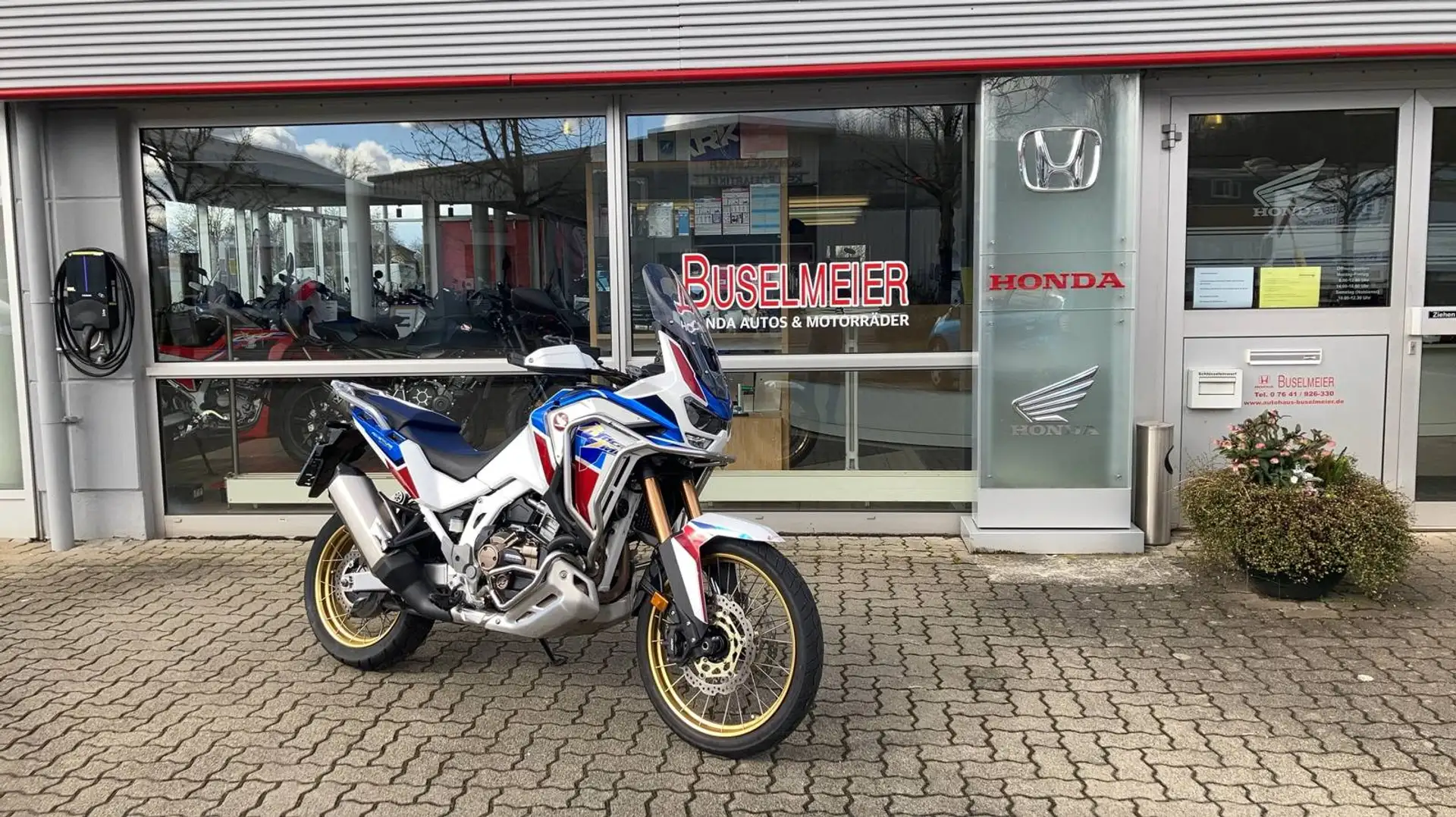 Honda CRF 1100 DCT Adventure Sports ES Bügel Blanco - 1
