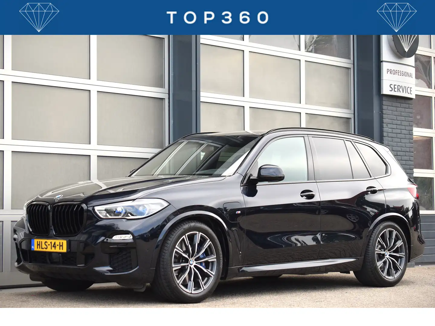 BMW X5 xDrive45e High Ex. M-Sport | Carbon Zwart | LASER Zwart - 1