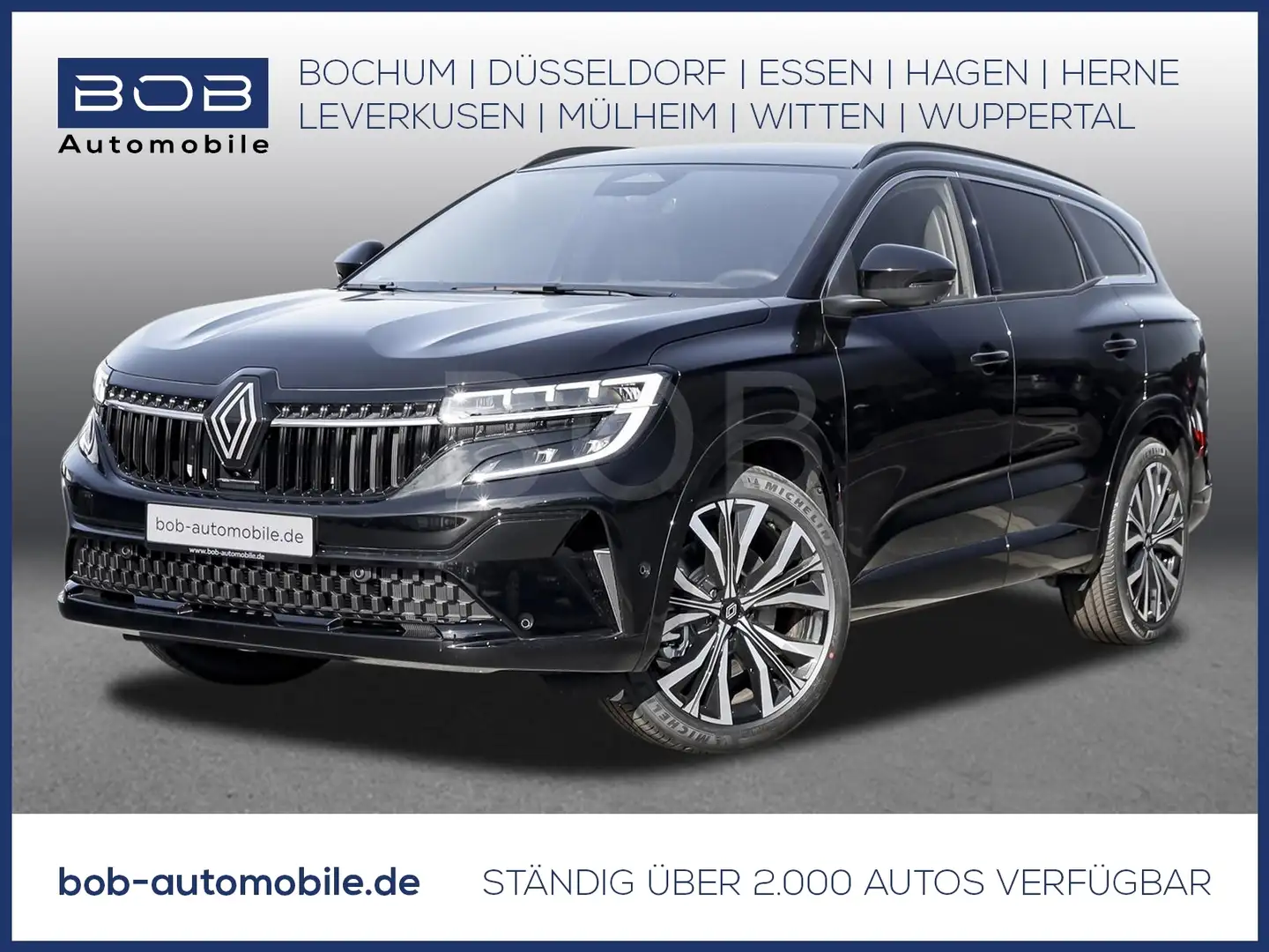 Renault Espace Iconic E-Tech Full Hybrid 200 ADA-Paket Schwarz - 1