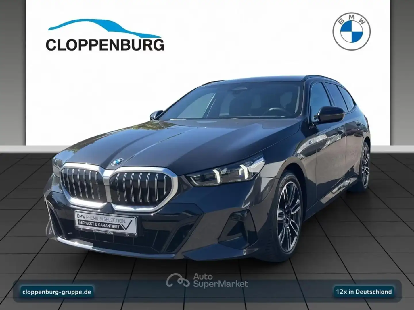 BMW 520 D T M-SPORT LED WIDESCREEN 4 ZONE 360 HUD MEMO Grigio - 2