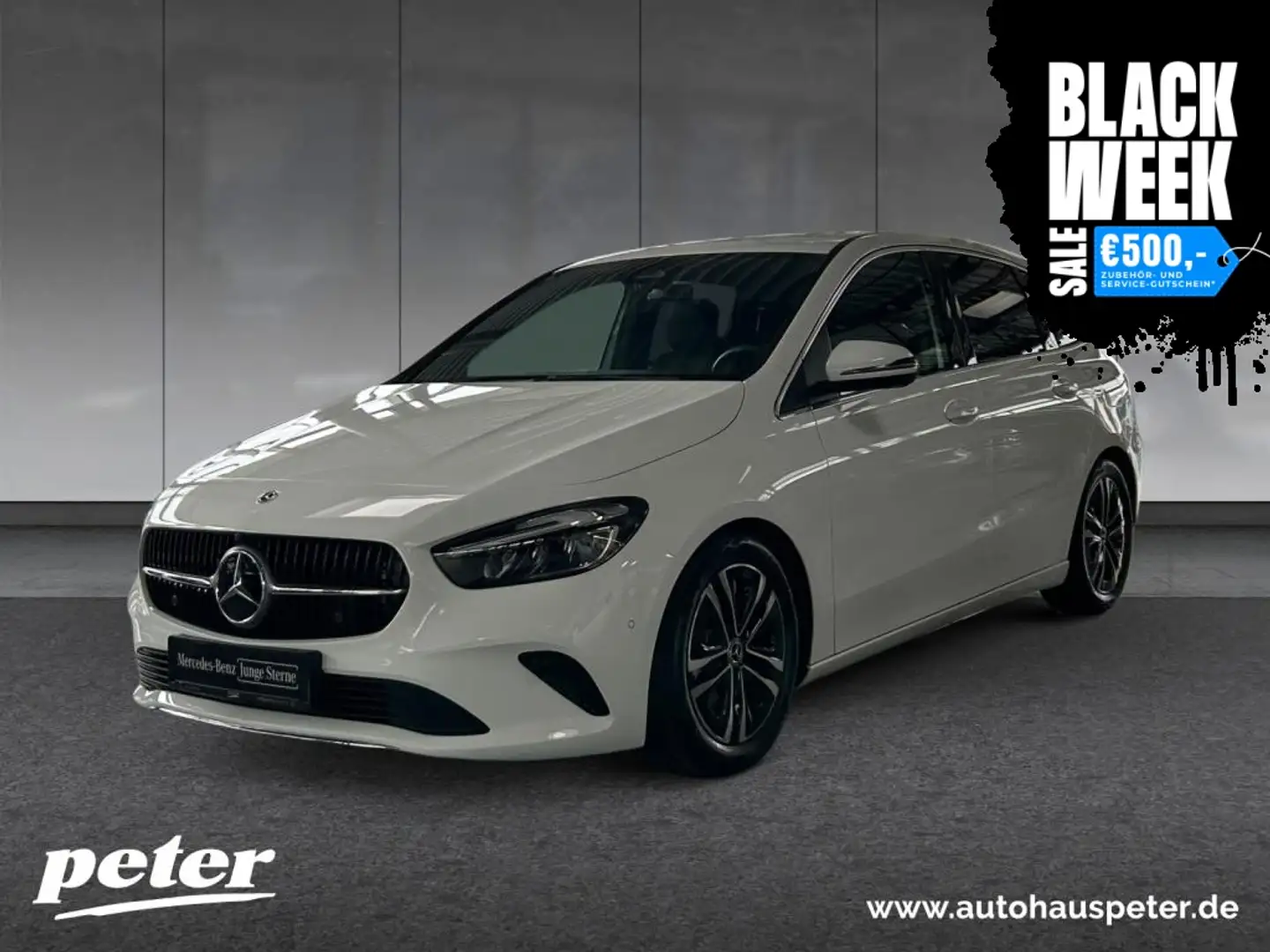 Mercedes-Benz B 200 Progressive/Advanced/LED/Kamera/DAB/AHK/ Weiß - 1