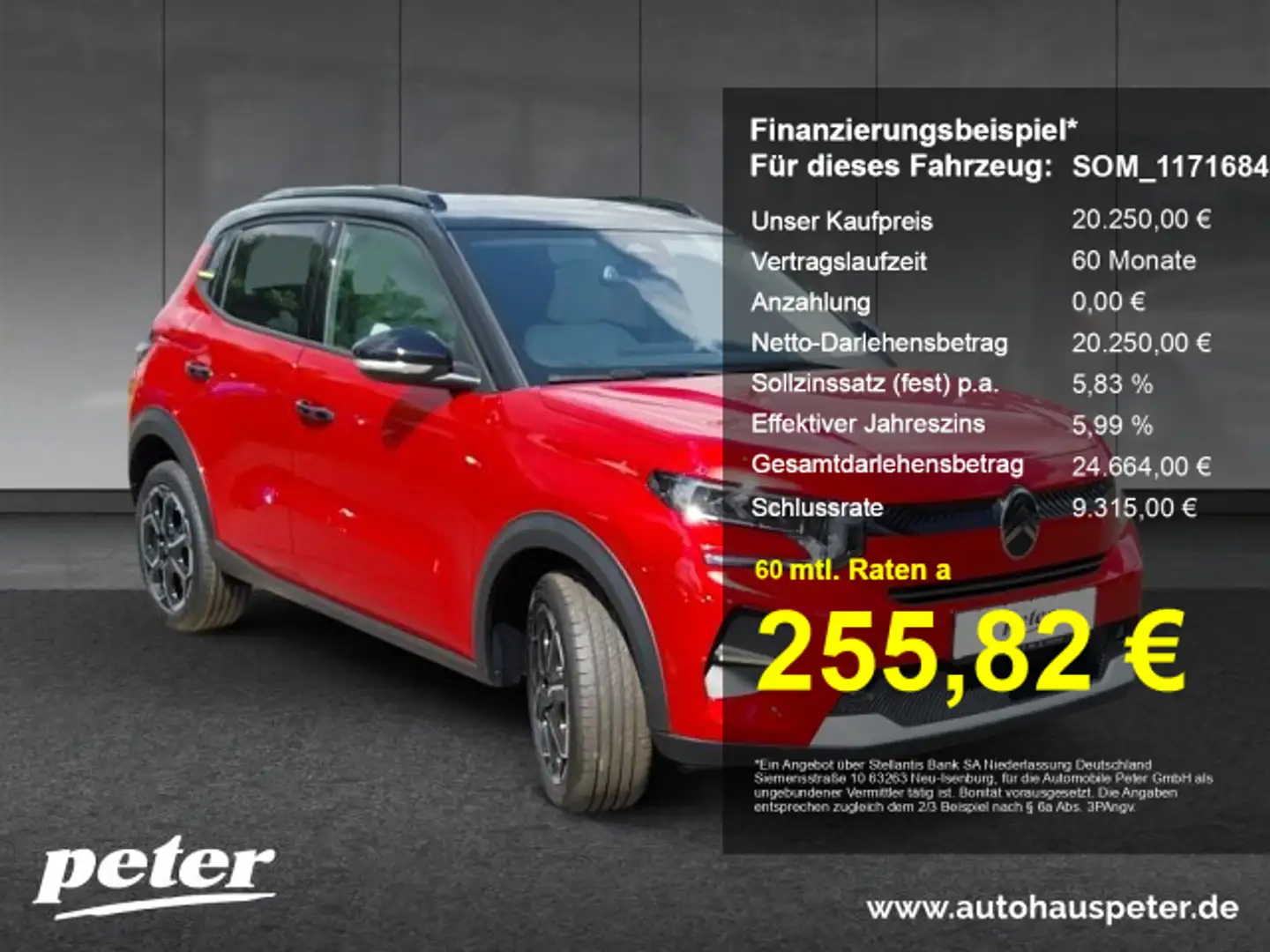 Citroen C3 C3 MAX 100 +Navi+Kamera+LED+DAB+Alufelgen+ Rot - 1