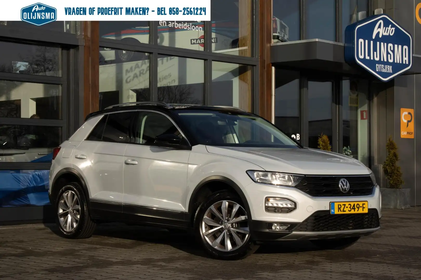 Volkswagen T-Roc 1.0 TSI Style|Camera|Trekhaak| Blanc - 1