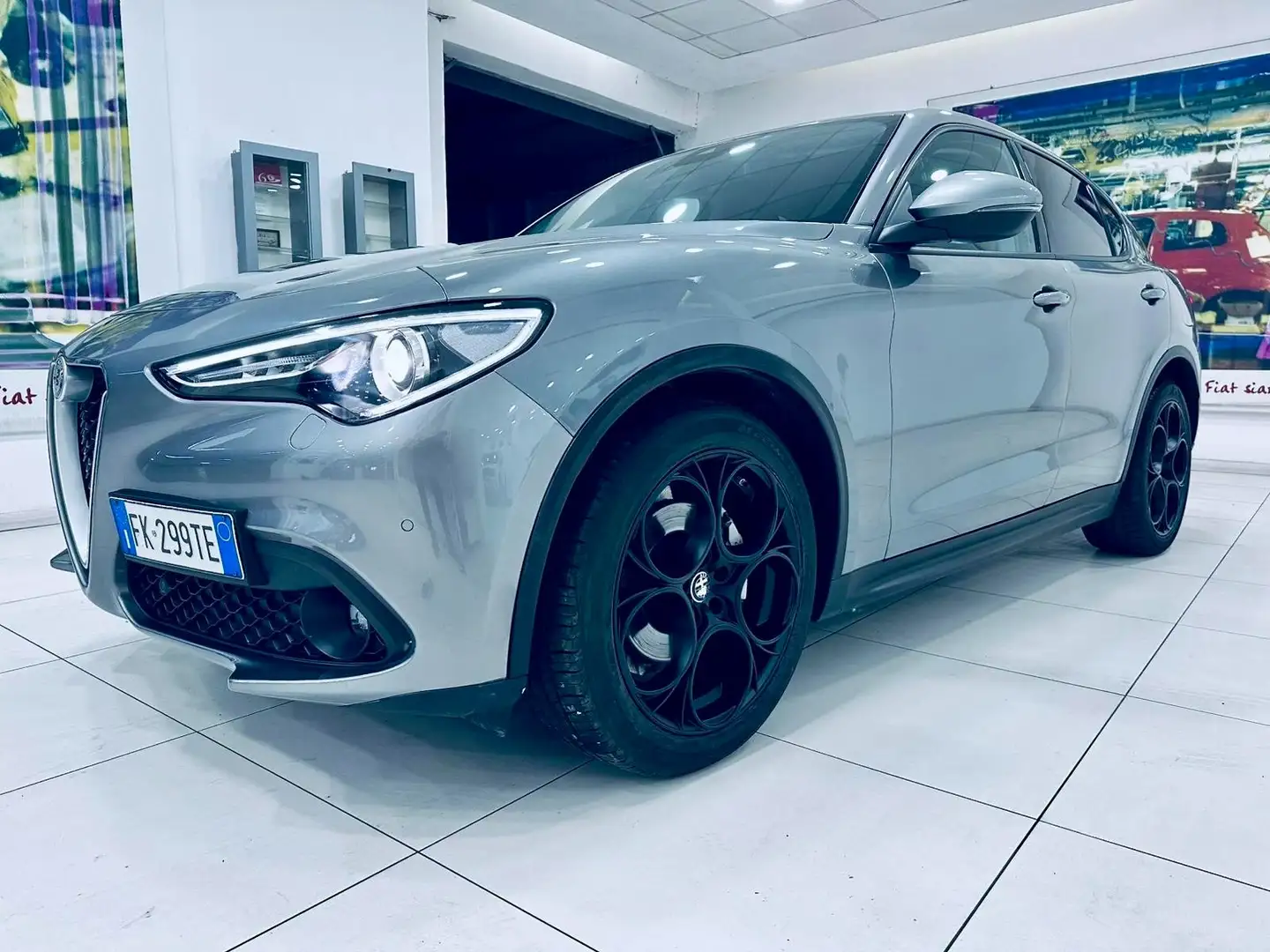 Alfa Romeo Stelvio STELVIO 2017 2.2 T.DIESEL SUPER AT8 180cv AUTO Grigio - 2