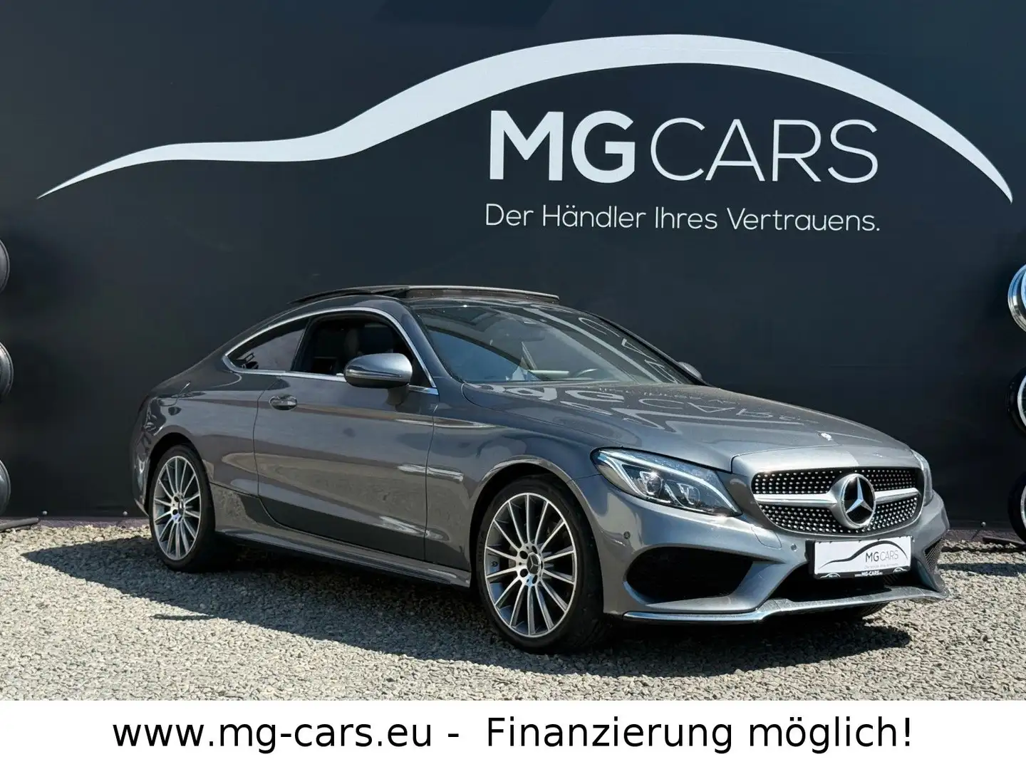 Mercedes-Benz C 200 ~Coupe~AMG-Line~Panorama~Comand~Kamera~1.HD Gris - 2