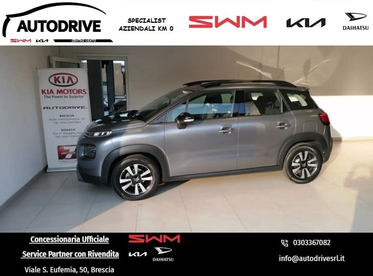 Citroen C3 Aircross BlueHDi 100 Feel Grigio - 1