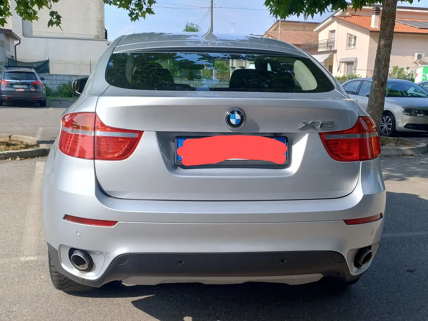 BMW X6 X6 E71 xdrive30d Futura auto Argento - 2