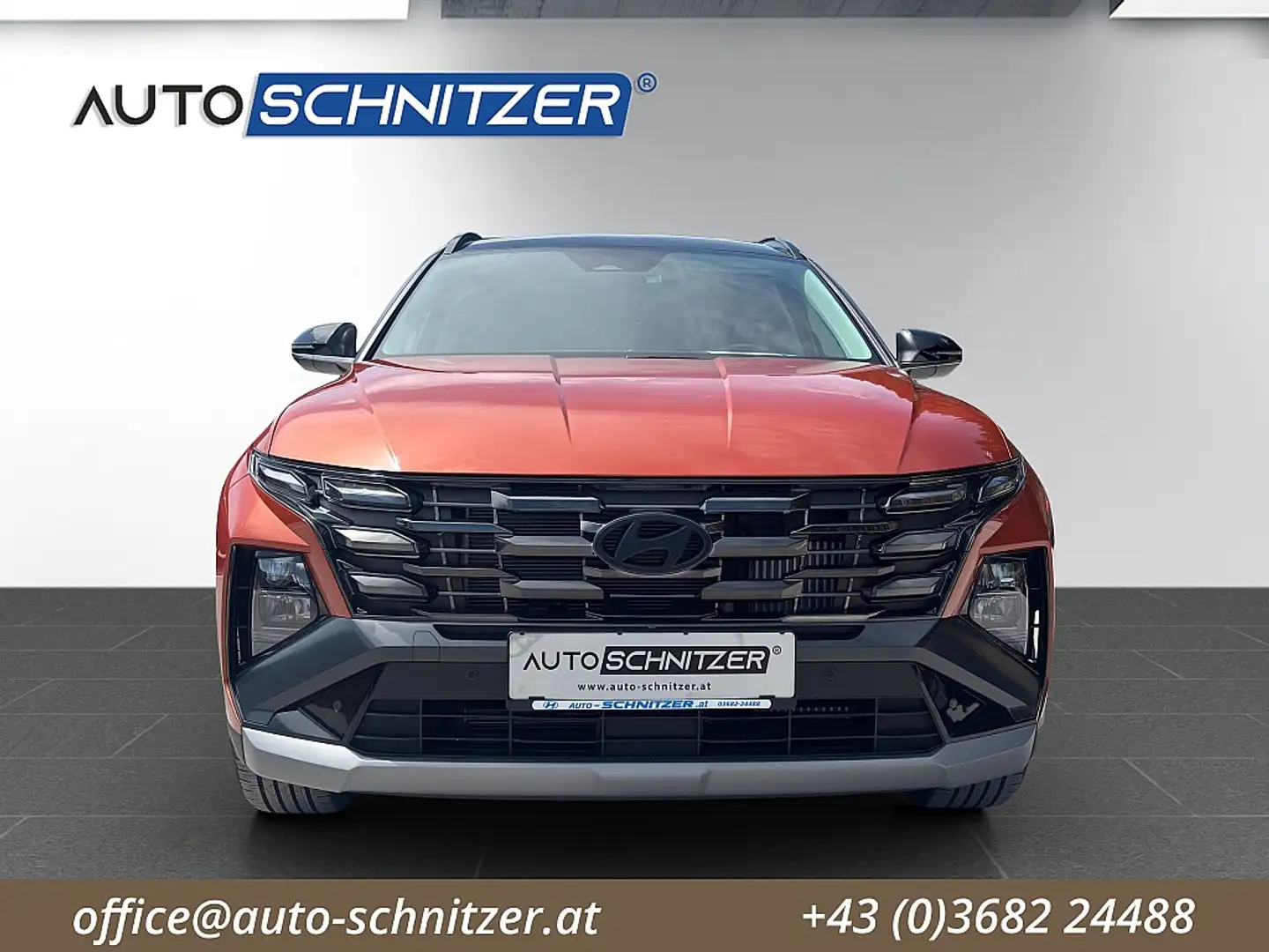 Hyundai TUCSON Tucson 1,6 T-GDI 48V 4WD Go! DCT Oranžová - 2