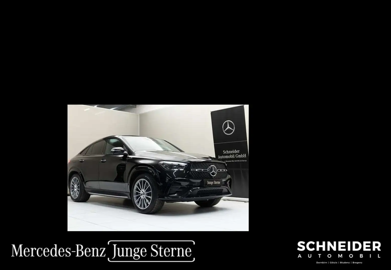 Mercedes-Benz GLE 350 de 4MATIC Coupé ACC el.Heck 4xSHZ  LED Schwarz - 1