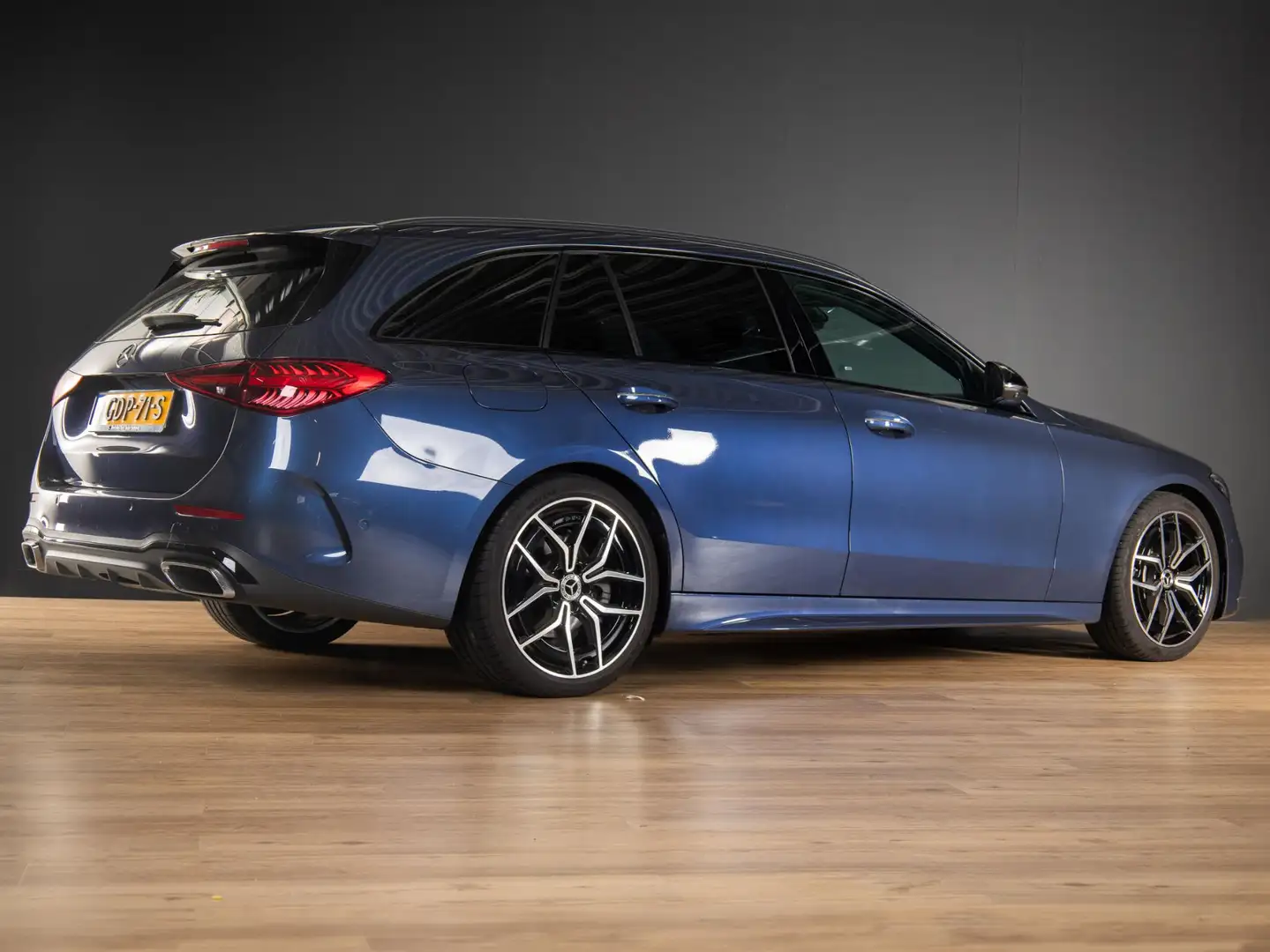 Mercedes-Benz C 180 Estate AMG Line Premium PLUS| Panorama dak | Trekh Blauw - 2