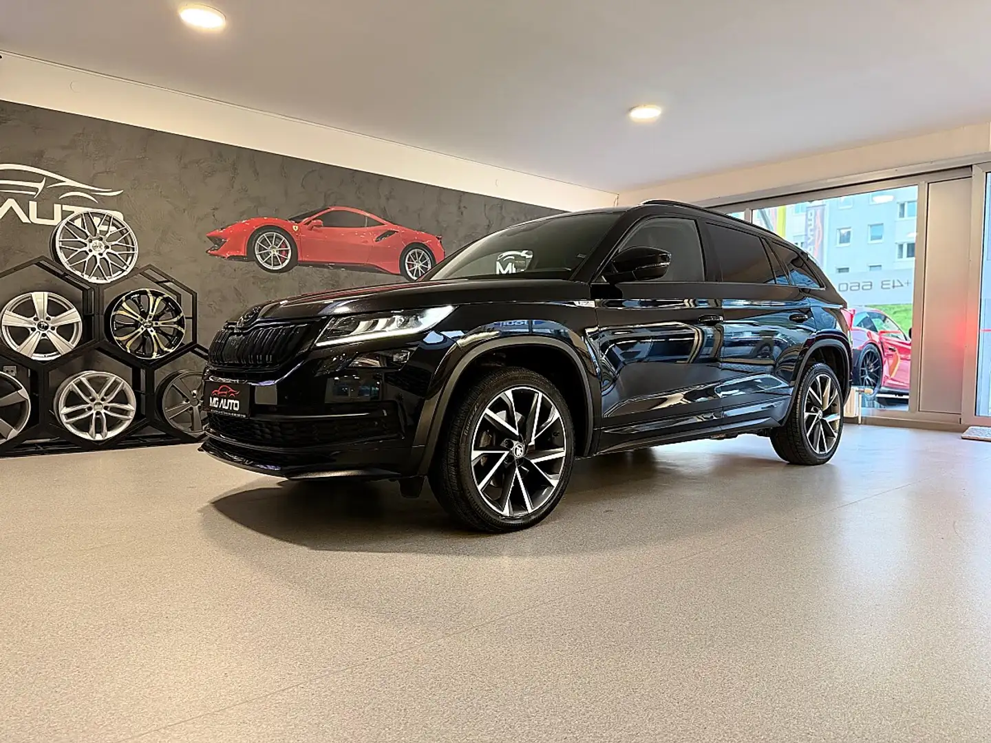 Skoda Kodiaq 2.0 TDI Sportline Allrad Schwarz - 1