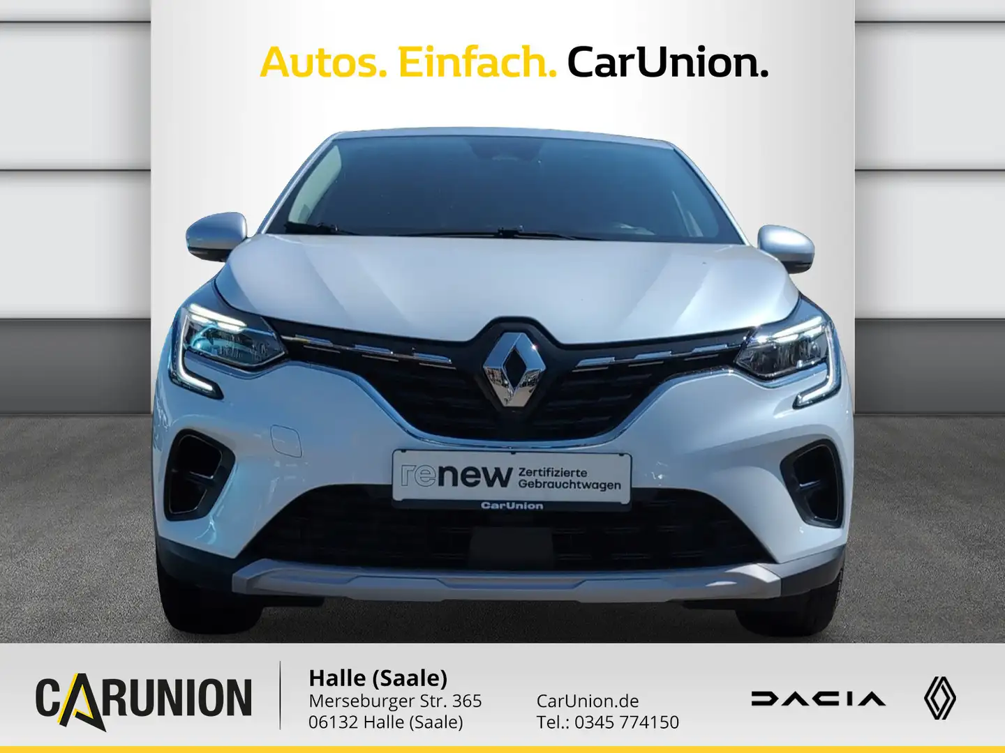 Renault Captur INTENS E-TECH Plug-in 160 Vortemparierbar Wit - 2