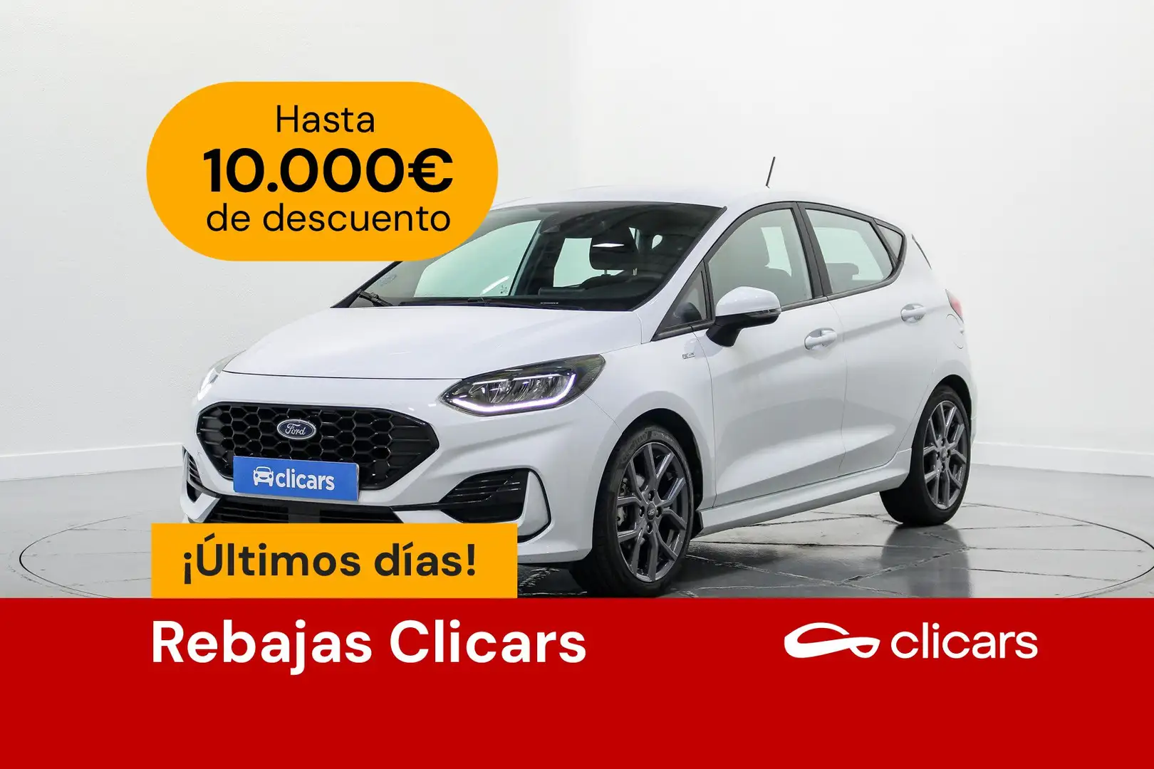 Ford Fiesta 1.0 EcoBoost MHEV ST Line 125 Blanco - 1
