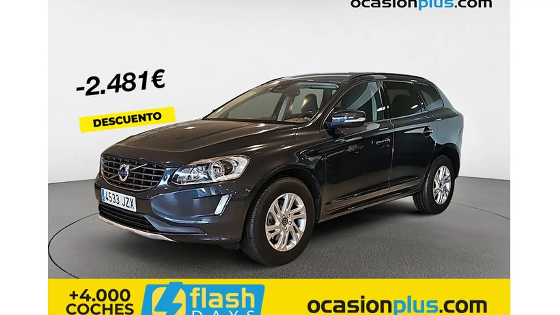 Volvo XC60 D3 Kinetic Aut. 150 Gris - 1