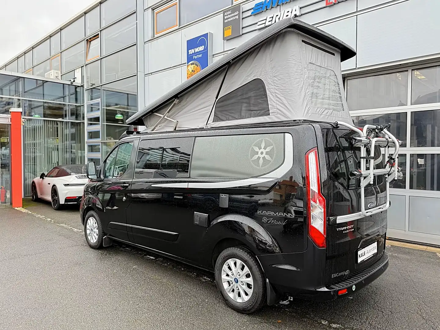 Karmann Duncan 535*Aut*1.HAND*Aufstelldach*Markise*WC*** Schwarz - 1