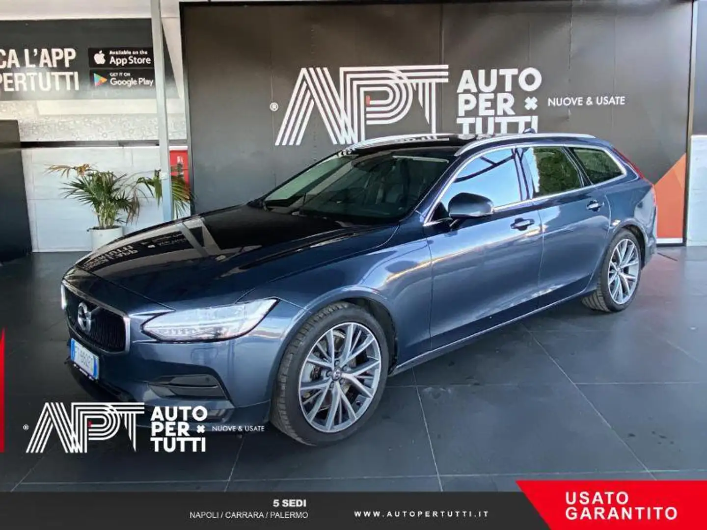 Volvo V90 V90 2.0 D5 Inscription awd geartronic Modrá - 1