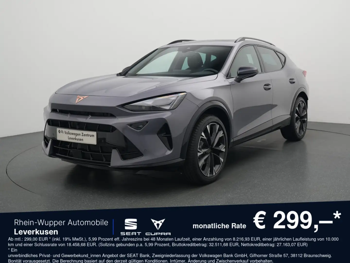 CUPRA Formentor 1.5 eTSI DSG AHK PANO EDGE INTELLIGENT Zwart - 1