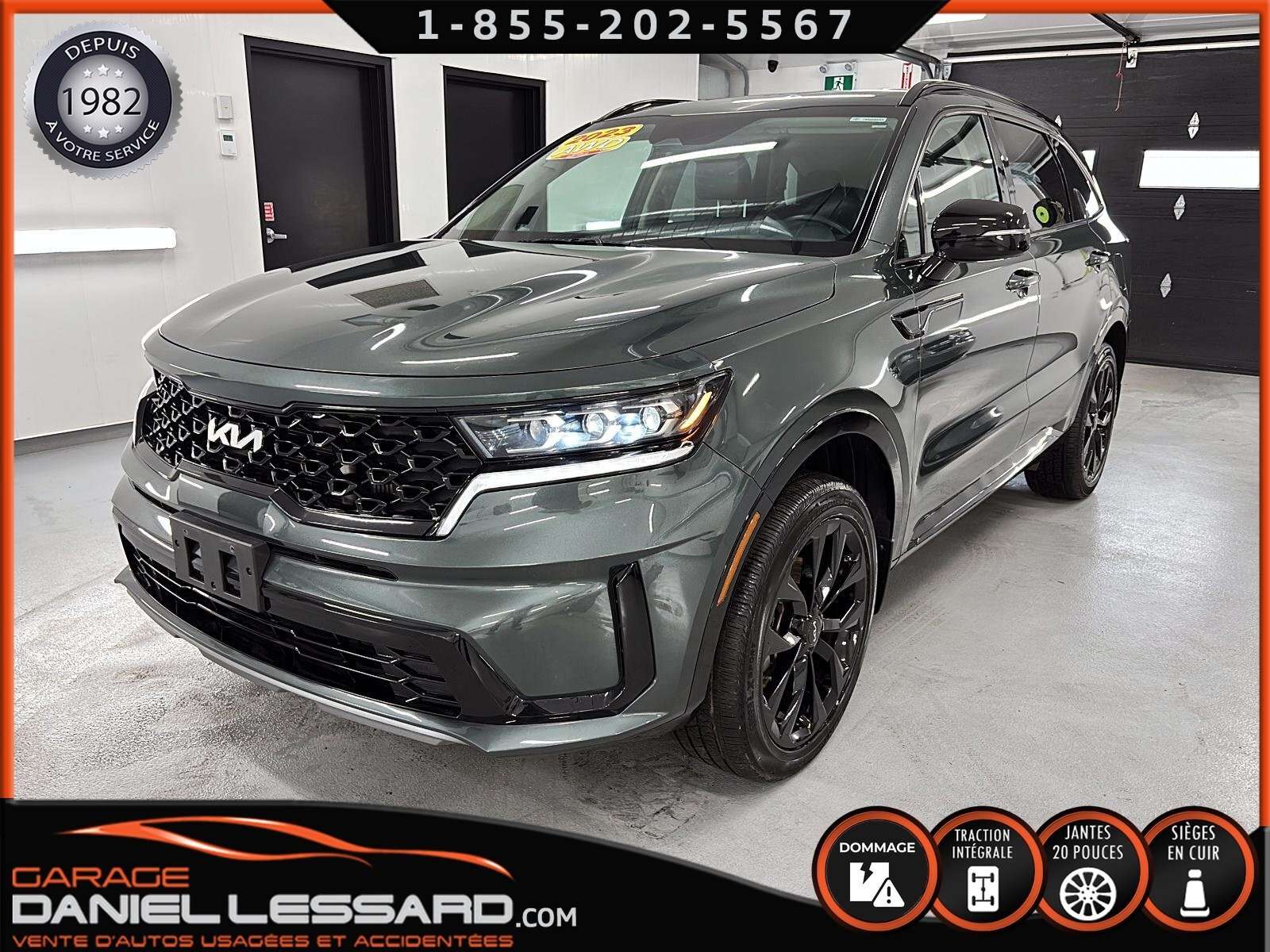 2023 Kia Sorento 2.5T EX, CUIR CHAUFFANT — снимка 1