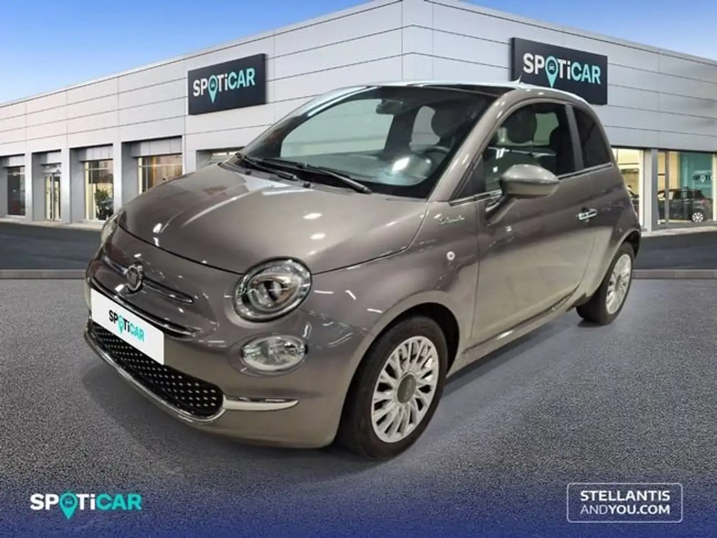 Fiat 500 1.0 Hybrid 51KW (70 CV) Dolcevita Gris - 1